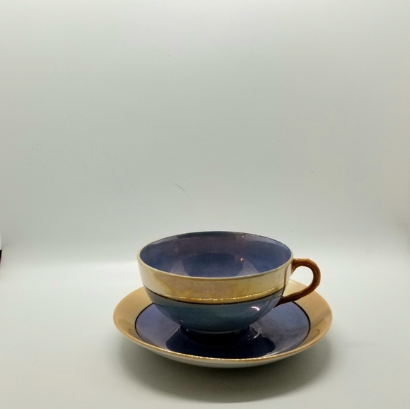 2 Tashiro Shoten Bone China Cups & Saucers Japan - Picture 2 of 8